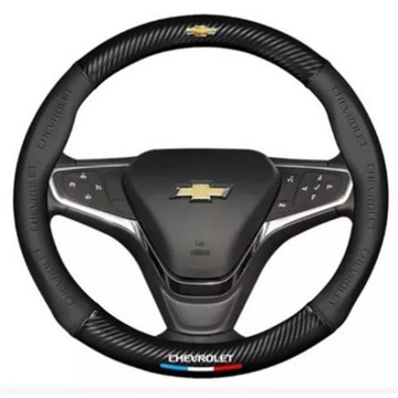 適用于雪佛蘭方向盤套5D壓印LOGO車標電動汽車把套跨境方向盤改裝