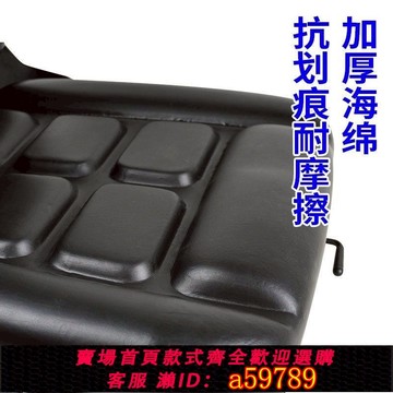 【廠家直銷 可打統編】叉車座椅合力龍工杭叉掃地機靠背微調加厚座子改裝裝載機鏟車座椅