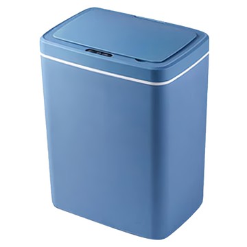 Beauty life 智能感應垃圾桶 16L 感應距離約12cm  26.5 x 18.5 x 33.5cm  藍色