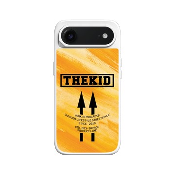 iPhone Air SolidX 白 - KID - THEKID-黃雙箭頭款
