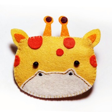 髮夾-長頸鹿 Julie Handmade