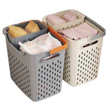 【蝦皮直營】日式分隔髒衣籃 大容量髒衣籃