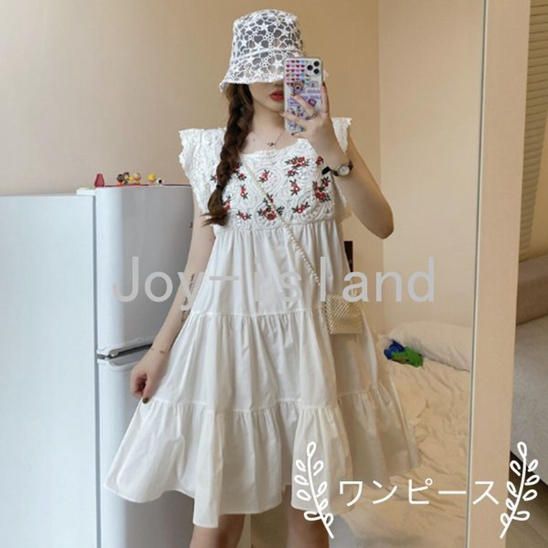 ワンピース ゆったり 膝丈ノースリーブ 春夏 きれいめ 短いスカート 二次会 カジュアル 短い丈 学生 通販 Lineポイント最大get Lineショッピング