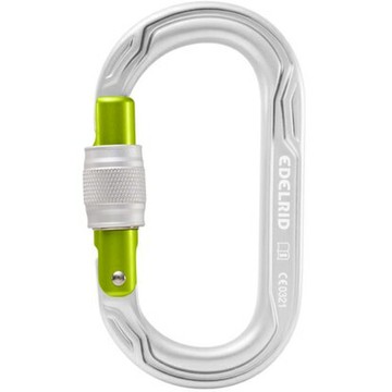 [全新正品]2021新款Edelrid-OVAL POWER 2500 SCREW鋁合金手動鎖鉤環