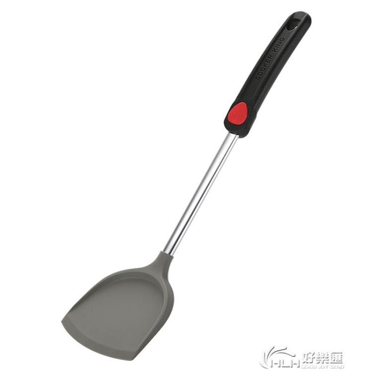 不粘鍋硅膠鏟炒菜鏟子耐高溫不銹鋼家用廚具專用硅膠鍋鏟