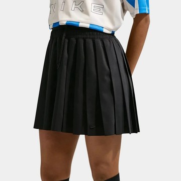 胖達 ) NIKE  W NSW KNIFE PLEAT SKIRT 中腰 百褶裙 裙子 IF0590-010 黑色 女