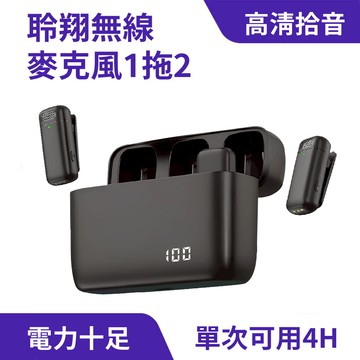 無線麥克風 一拖二｜直播採訪、高清抗噪