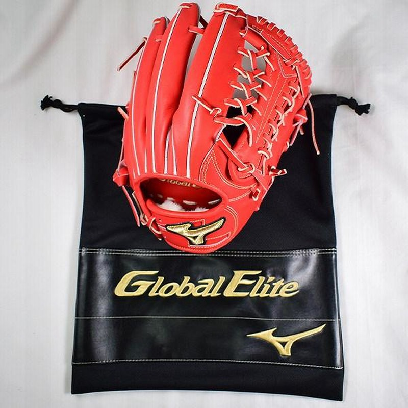 Global Elite 硬式用グローブ 赤 インフィニティNEO 外野手用 Global Elite 硬式用グローブ 赤 インフィニティNEO 外野手用 Global
