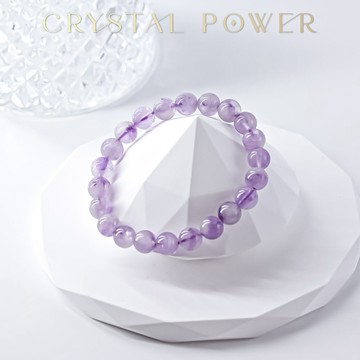 快速出貨🔮貴人運爆棚【Crystal Power】紫水晶能量水晶手鍊  巨蟹座生日快樂