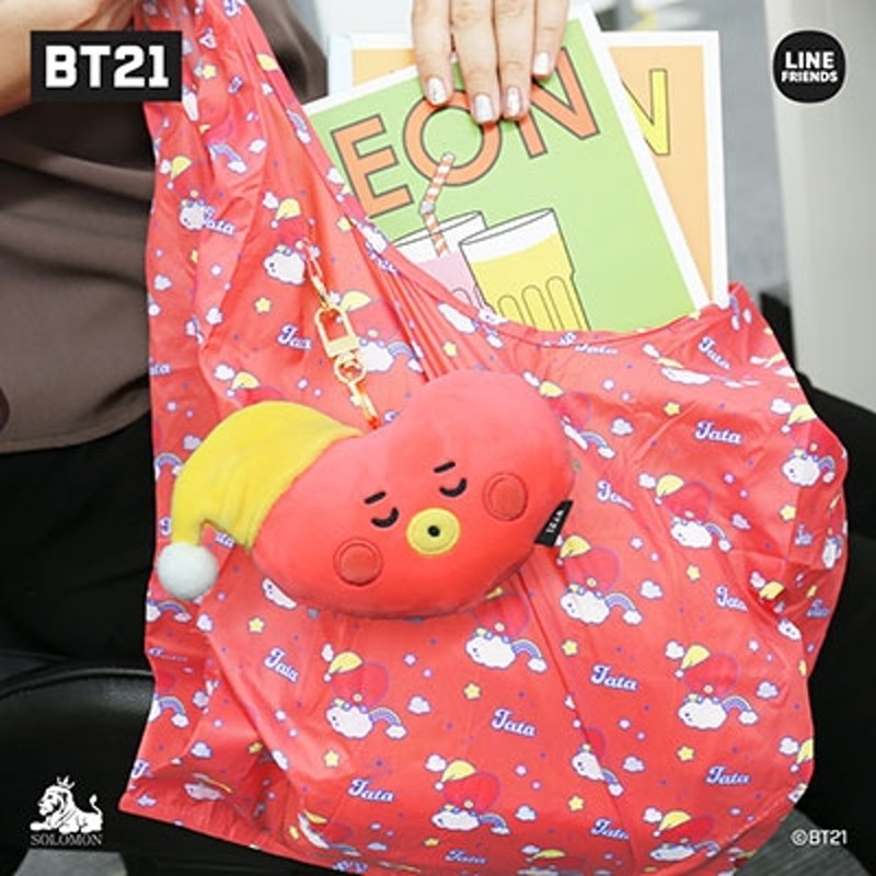 BT21 ぬいぐるみエコバッグ COOKY[DEBBT21CK] | LINEショッピング