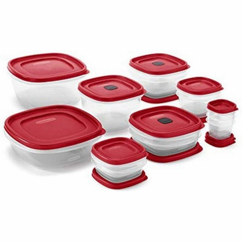 ラバーメイド Rubbermaid イージーファインドリッド 14個セット 保存容器 Bpaフリー 通販 Lineポイント最大0 5 Get Lineショッピング