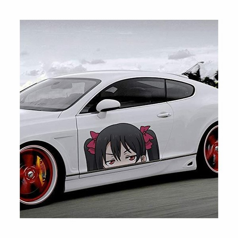 Earlfamily 17インチ カーボディステッカー Love Live Peeker デカール ビニール 車 フロントガラス 冷蔵庫 窓 バン Rv用 デカール 左 通販 Lineポイント最大0 5 Get Lineショッピング