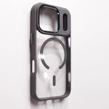 透亮鏡頭加高17磁吸防摔殼 適用於iphone17promax磁吸手機殼 15 14 13 保護套 蘋果保護殼 當季新款