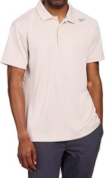 Reebok 男棉質針織Polo