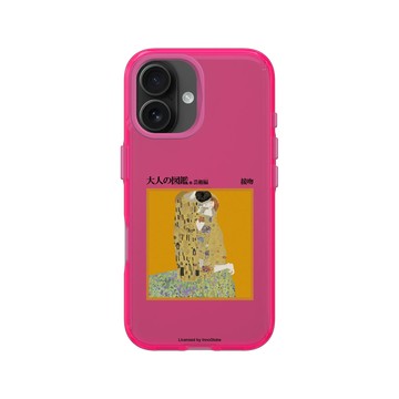 iPhone 16 Clear 粉漾桃 - 大人の図鑑 - 藝術編_接吻
