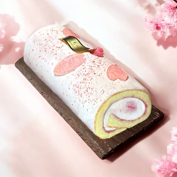 【七見櫻堂】櫻花祭限定－櫻花生乳捲｜お誕生日おめでとう、母親節蛋糕