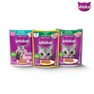 【蝦皮直營】Whiskas 偉嘉 妙鮮包 24入x80g/包 口味任選 餐包 貓 貓咪 貓食 貓糧 台灣公司貨
