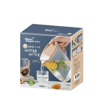 免運 妙管家 自翻蓋冷水壺2l(奶茶色) hkt-6767mt