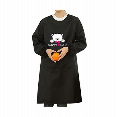 Sherelly ロング割烹着スモック保育士 かっぽう着 女性用 エプロンメンズ ポケット付き おしゃれ 可愛い 防水 料理 ガーデニング 母の日 プ 通販 Lineポイント最大get Lineショッピング