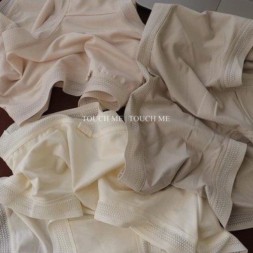 (免運)touchme天絲棉柔裸感肌內褲女莫代爾透氣純棉抗菌襠純色中腰3條裝