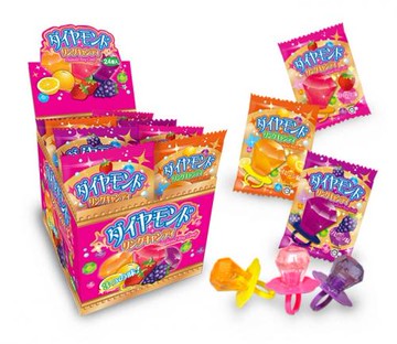 Yaokin diamond ring candy 24 pieces
