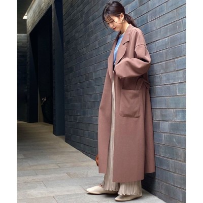 Khadi&co BESS NIELSEN ロングコート モカブラウン | framento.com.br