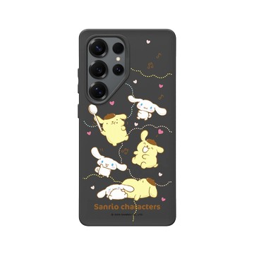 Galaxy S25 Ultra SolidSuit 黑 - 三麗鷗-布丁狗＆大耳狗綜合圖 Mix Characters - Yummy ! Yummy !