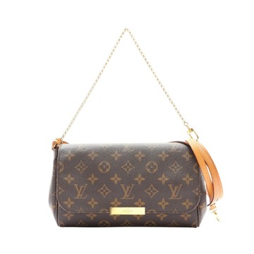 LOUIS VUITTON 路易威登 Favorite MM 兩用包 棕色 原花帆布 M40718 【二手名牌BRAND OFF】
