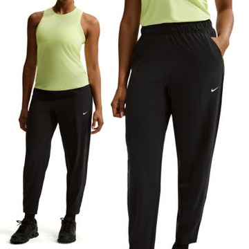 Nike As W Nk One Df Wvn Pant 長褲 女款 黑色 拉鍊縮口 運動 訓練 IQ0341-010