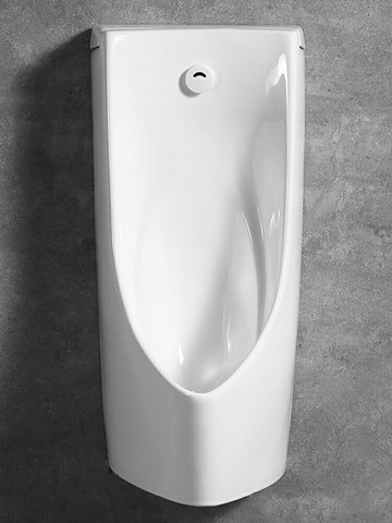 陶瓷小便斗掛墻式自動感應便器家用衛生間尿斗帶防臭男士落地便池