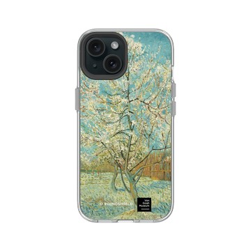 iPhone 15 Clear 透明 - Van Gogh Museum - 盛開的桃花