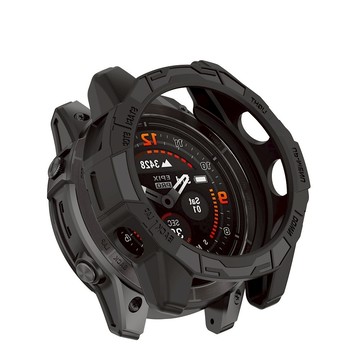 【半包保護殼】適用 Garmin Fenix E 47mm 通用 手錶 鎧甲 錶殼 防摔 邊框 軟殼