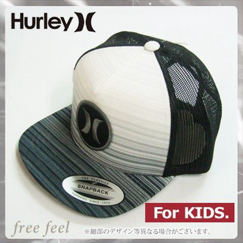 HURLEY ハーレー キッズ メッシュキャップ BLOCK PARTY CODE MESH CAP