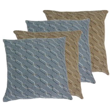 J&N 閃電簡約線條抱枕 Set 4  45 x 45cm