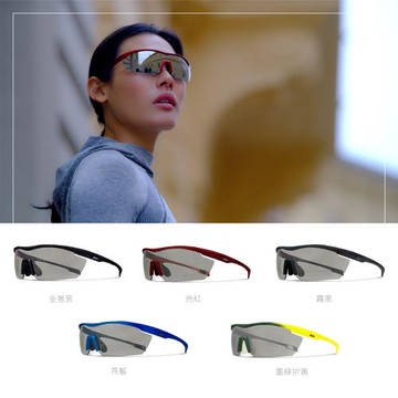 『專業運動』Siraya 運動太陽眼鏡-(灰色鏡片)