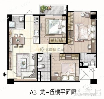 亞悅11三房｜桃園市觀音區福壽街