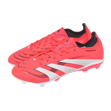 adidas 足球鞋 Predator League FG/MG 男鞋 草皮 紅 緩震 抓地 愛迪達 ID3745