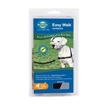 PetSafe 普立爾 輕鬆走防暴衝胸背帶  M  黑色  1條