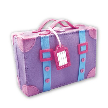 Fairy Land【材料包】一起去旅行手提箱-紫色