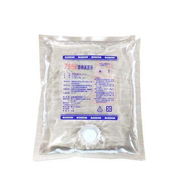 BLOSSOM 75%拋棄式酒精清潔包/800ml/BL-3502S/包
