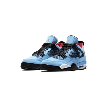 Travis Scott Cactus Jack x Air Jordan 4 Retro Cactus Jack 大學藍 聯名款 AJ4 休閒鞋 男鞋 308497-406