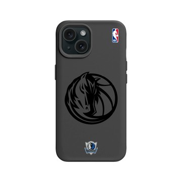 iPhone 15 SolidX 黑 - NBA - B&W-達拉斯獨行俠 Dallas Mavericks B&W