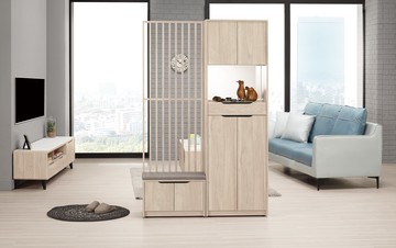 【歐風別館】韋斯里4尺玄關屏風櫃【基隆至台中免運費】