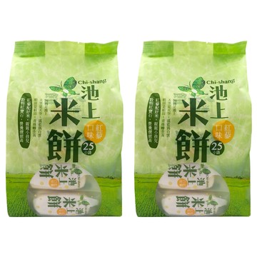 池上鄉農會 池上米餅 紅藜口味  75g  2袋