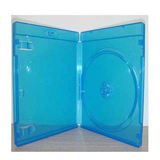 光碟收納盒 【臺灣製造】單片裝11mm精緻燙銀LOGO藍光盒/CD盒/DVD盒/光碟盒/有膜 100個