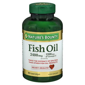 Natures Bounty Fish Oil Softgels 90 Softgels by Natures Bounty