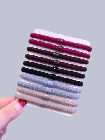 加粗強拉不斷韓款頭飾發繩基礎橡皮筋簡約兒童成人不傷發頭繩發圈