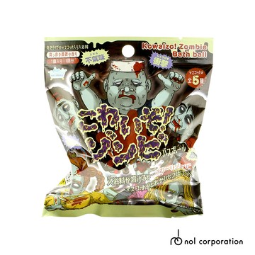 【日本NOL】殭屍公仔入浴球50g