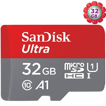 SanDisk 32GB 32G microSDHC【Ultra 120MB/s】Ultra microSD micro SD SDHC UHS UHS-I Class 10 C10 原廠包裝 手機記憶卡｜APP賺6%點數回饋