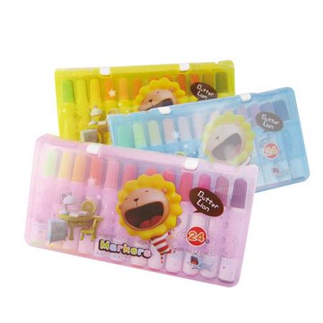 雄獅SIMBALION奶油獅彩色筆BLM-24/24色